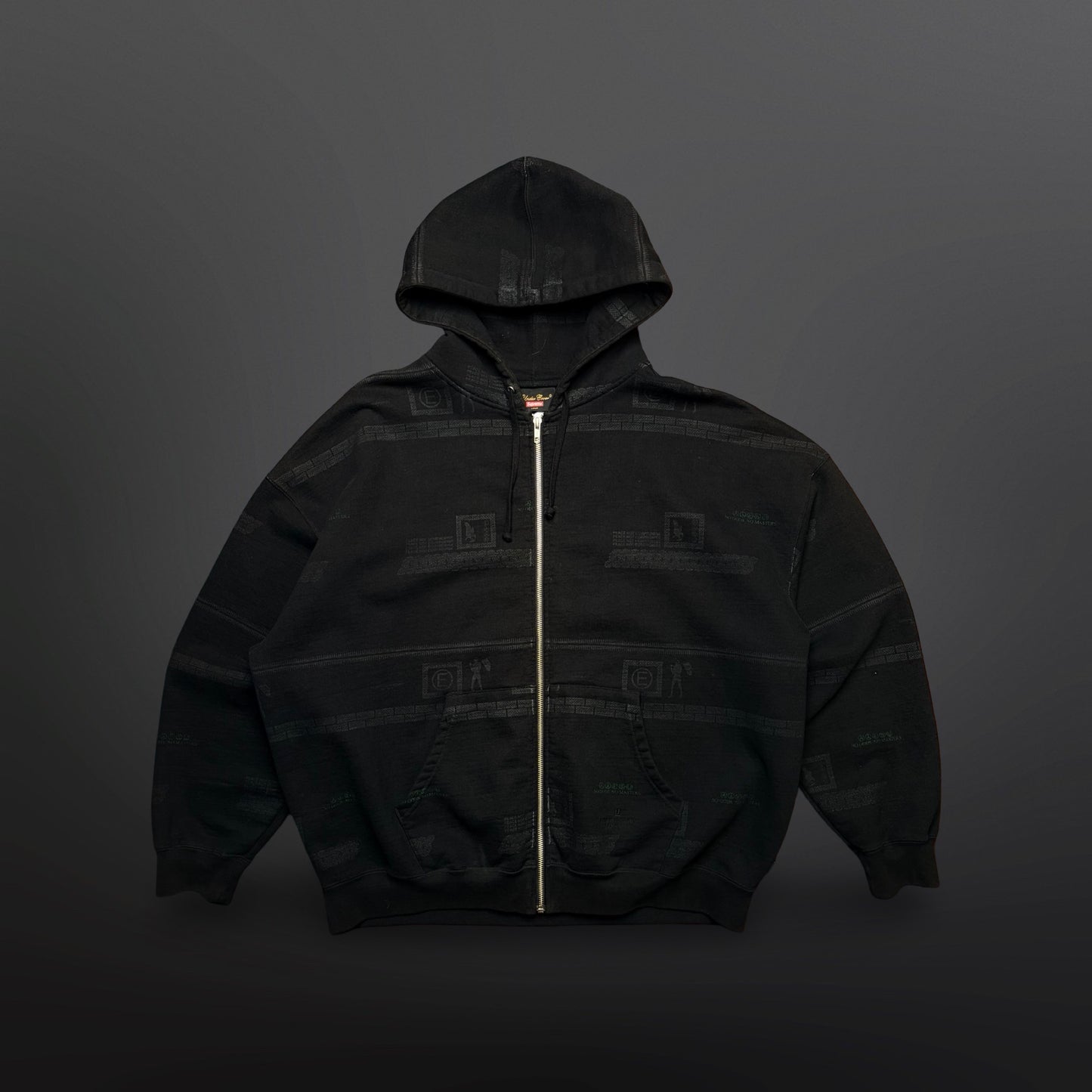 Supreme x Undercover Zip Up Hoodie – Black – Large