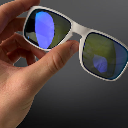 Oakley Solbriller Sunglasses Holbrook – White / Violet Iridium