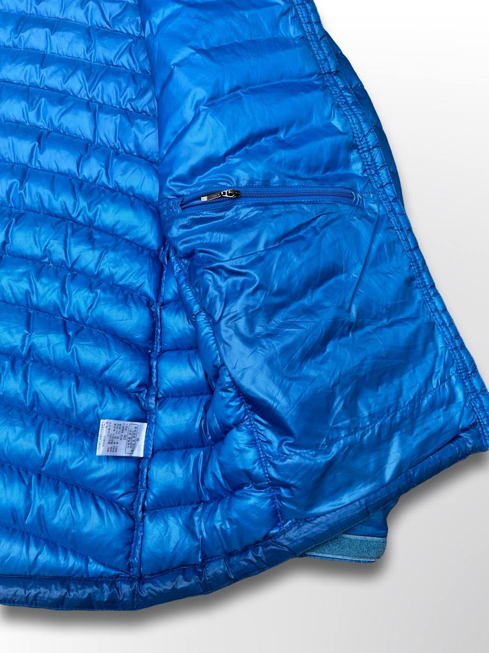 Brugt Used The north face Puffer goose down varm vinterjakke micropuffer S small mænd herre i Blå
