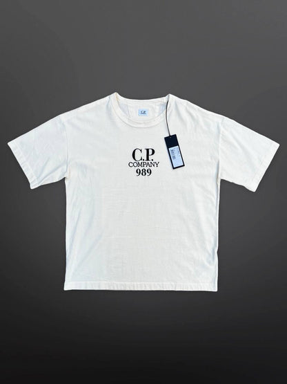 C.P. Company T-shirt Creme Large Brand New