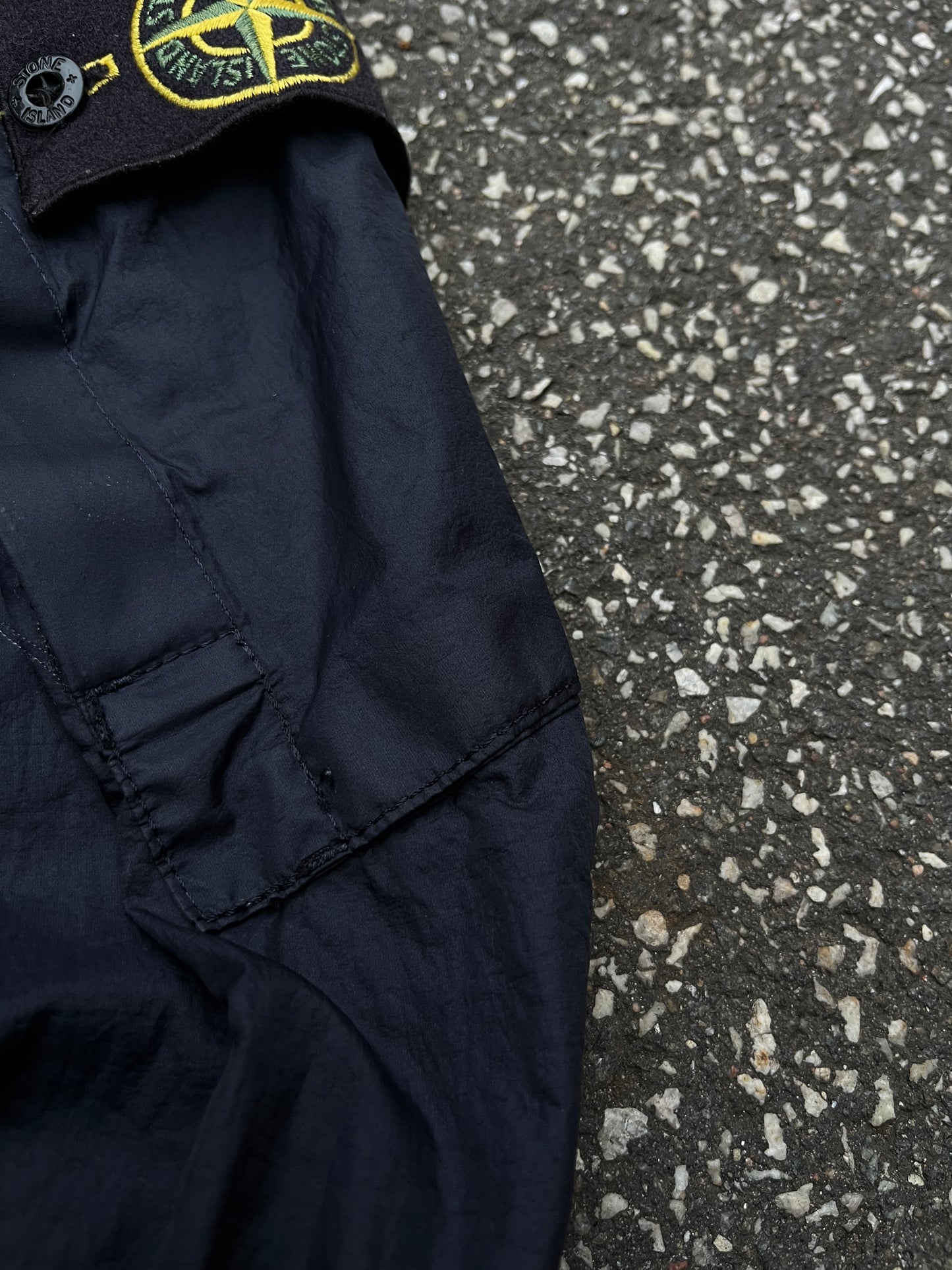 Stone Island Membrana 3L TC Windbreaker – Navy Str. XL, fitter L