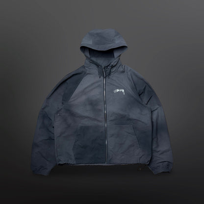 Stüssy Beach Shell Wave Dye Jacket – Sort (XL)