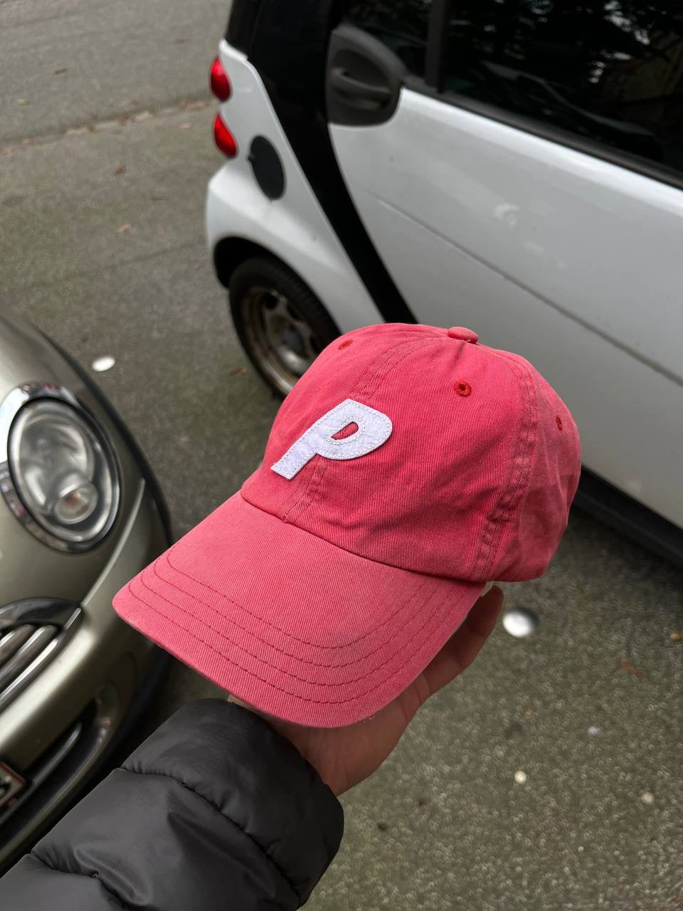 Palace Cap Coral Double Logo One Size