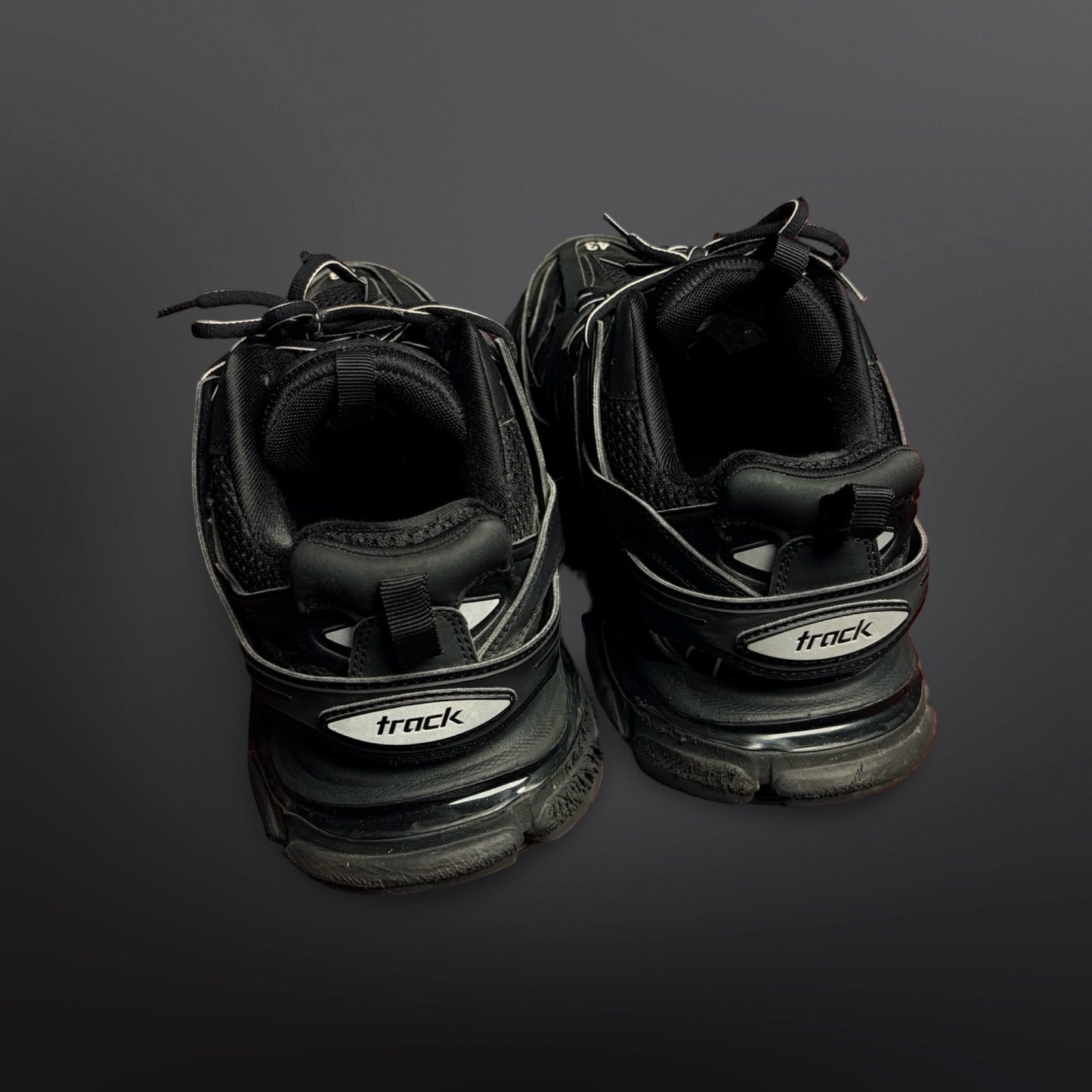 Balenciaga Track Sneaker – Triple Black – Size 43