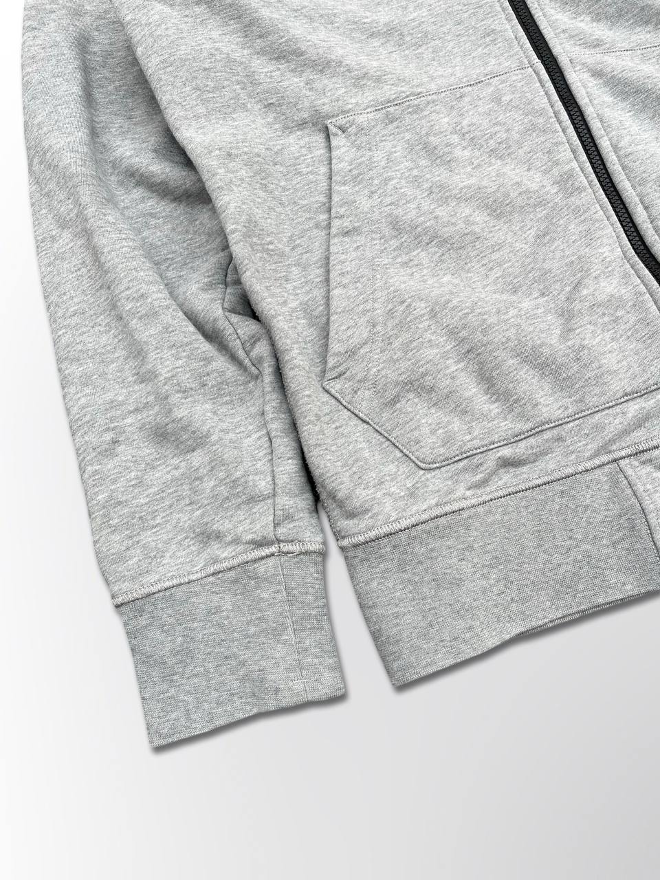 Stone Island Zip up Hoodie Hættetrøje Grå Large Brugt 741564251