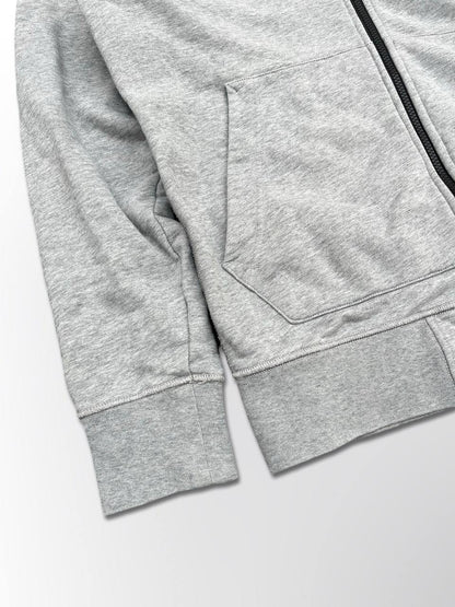 Stone Island Zip up Hoodie Hættetrøje Grå Large Brugt 741564251