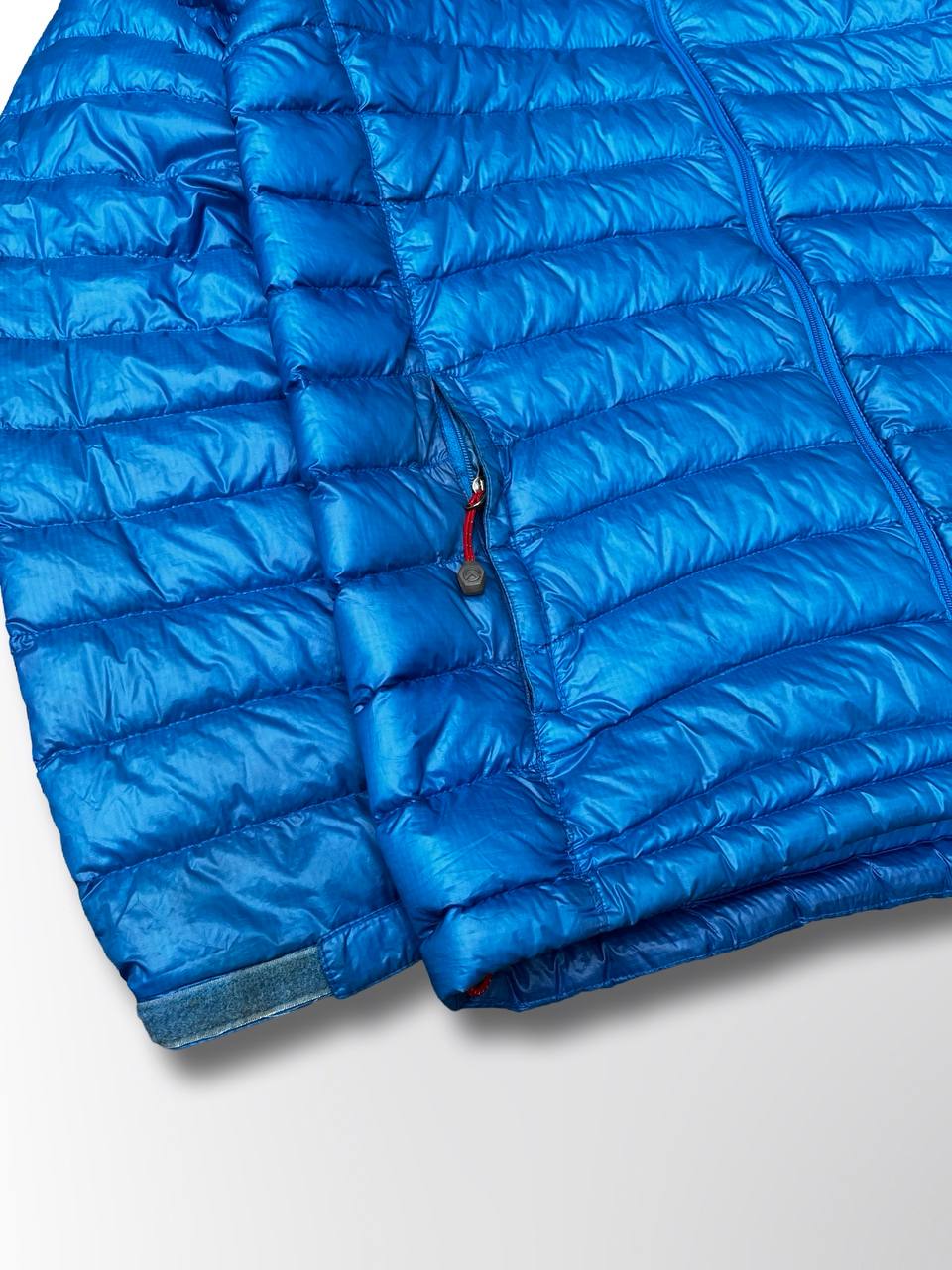 Brugt Used The north face Puffer goose down varm vinterjakke micropuffer S small mænd herre i Blå
