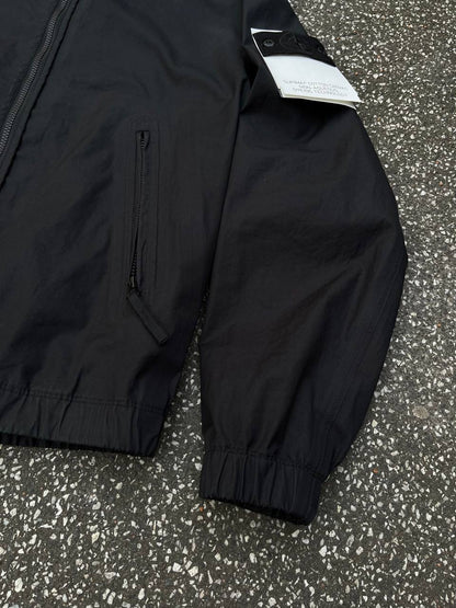 Stone Island Supima Cotton Jakke Sort L Large Brugt Used