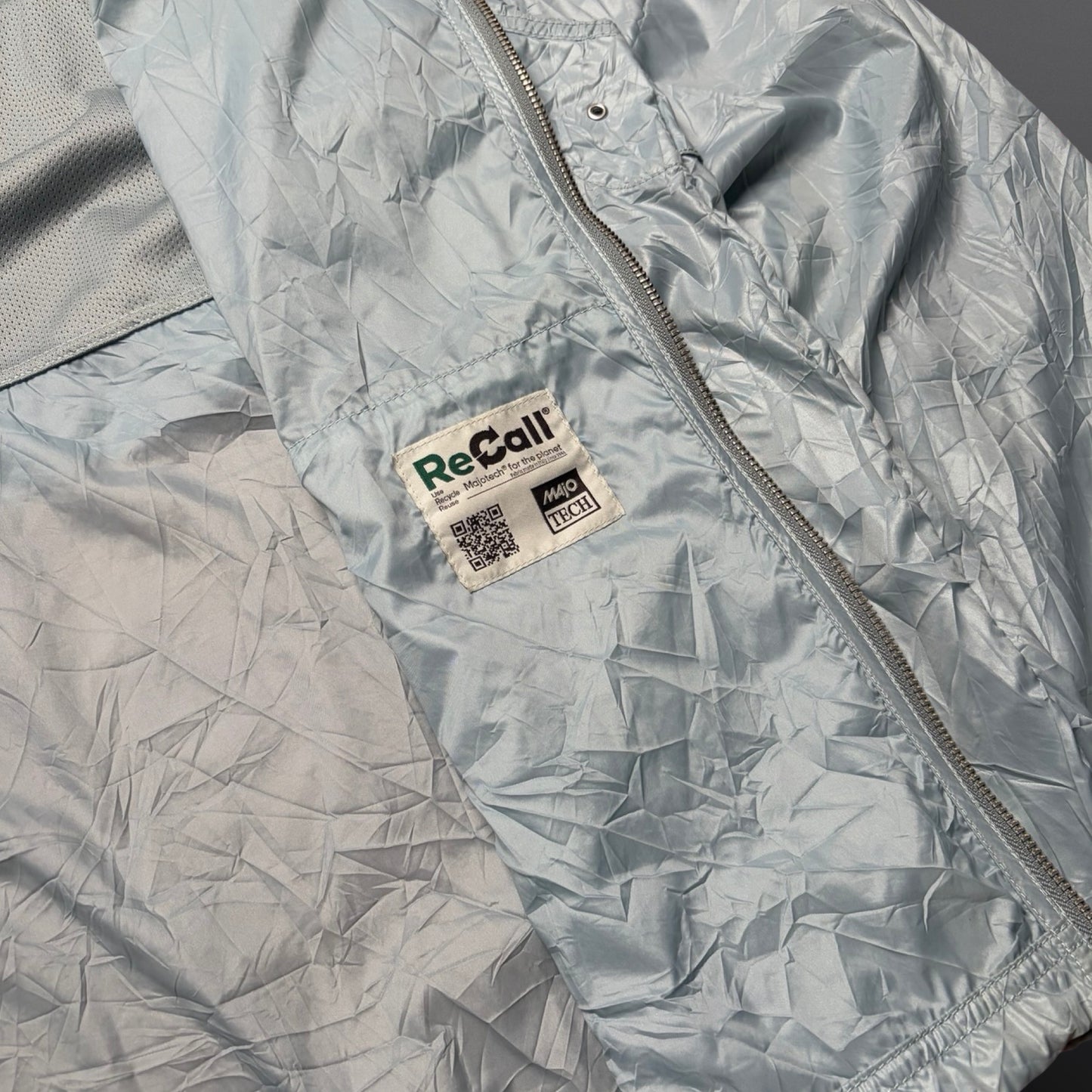 Stüssy Beach Wrinkled Nylon Shell – Slate (XL)