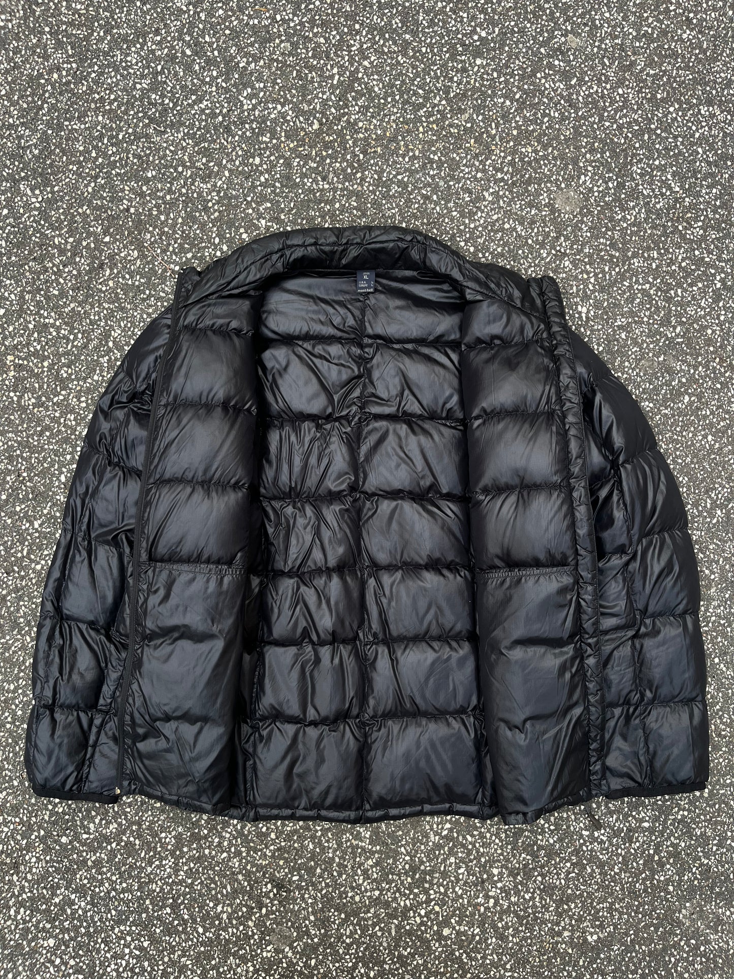 Montbell 800 FP Down Jacket Black, Str. XL – Fitter L