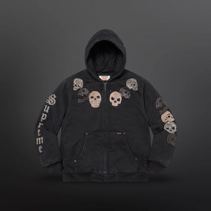 Supreme The Great China Wall Jakke M Medium Sort