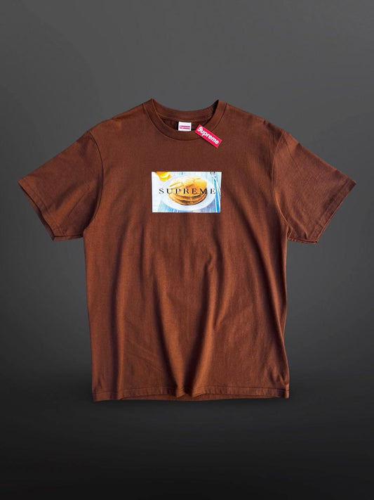 Supreme T-Shirt i Brun M medium Pancake Brand New