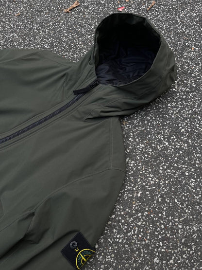 Stone Island Soft Shell-R With Prima Loft Insulation Technology Grøn Green M Medium