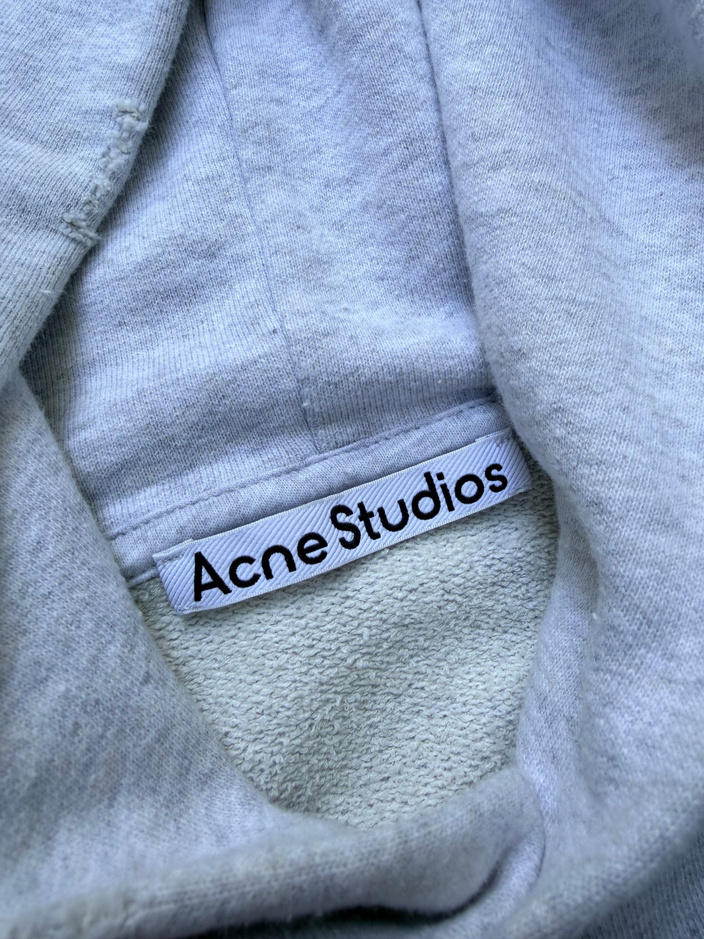 Acne Studios Stockholm 1996 Hoodie – Grey – Str. S / fitter M