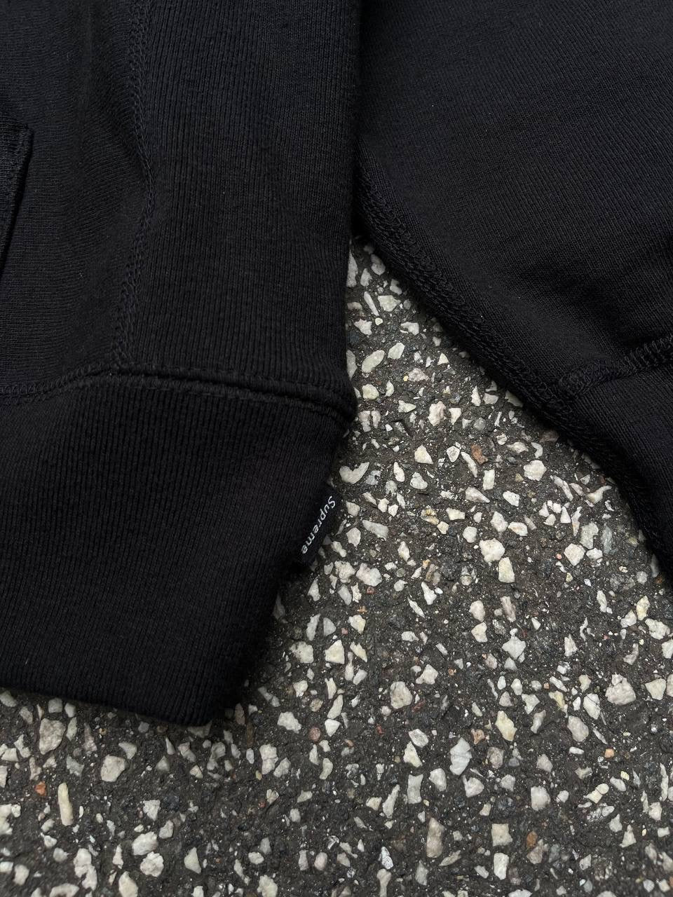 Supreme Box Logo Hoodie Hættetrøje 2024 Sort Black M Medium