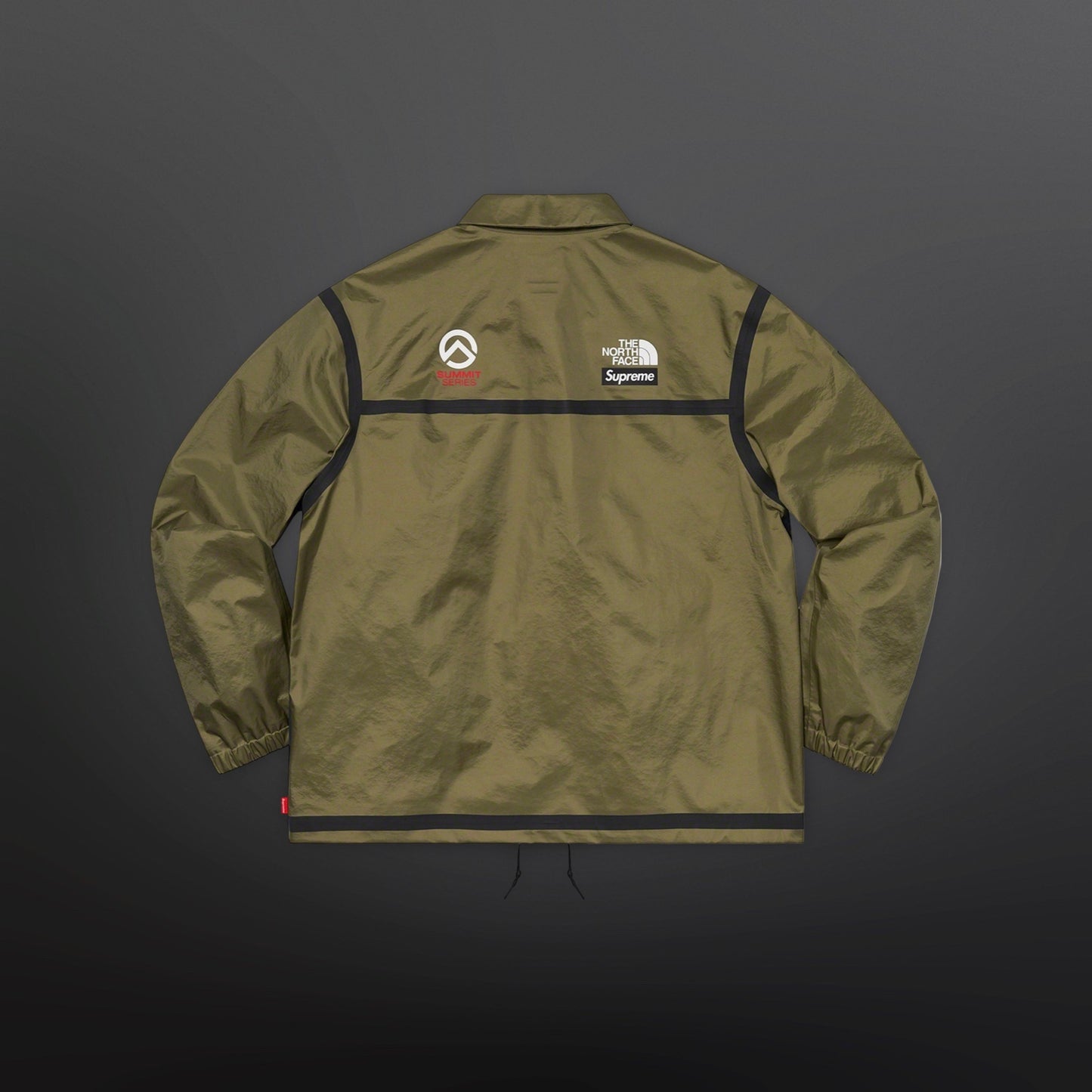 The North Face X Supreme Skaljakke Regnjakke Sommerjakke L Large Grøn Khaki Olive