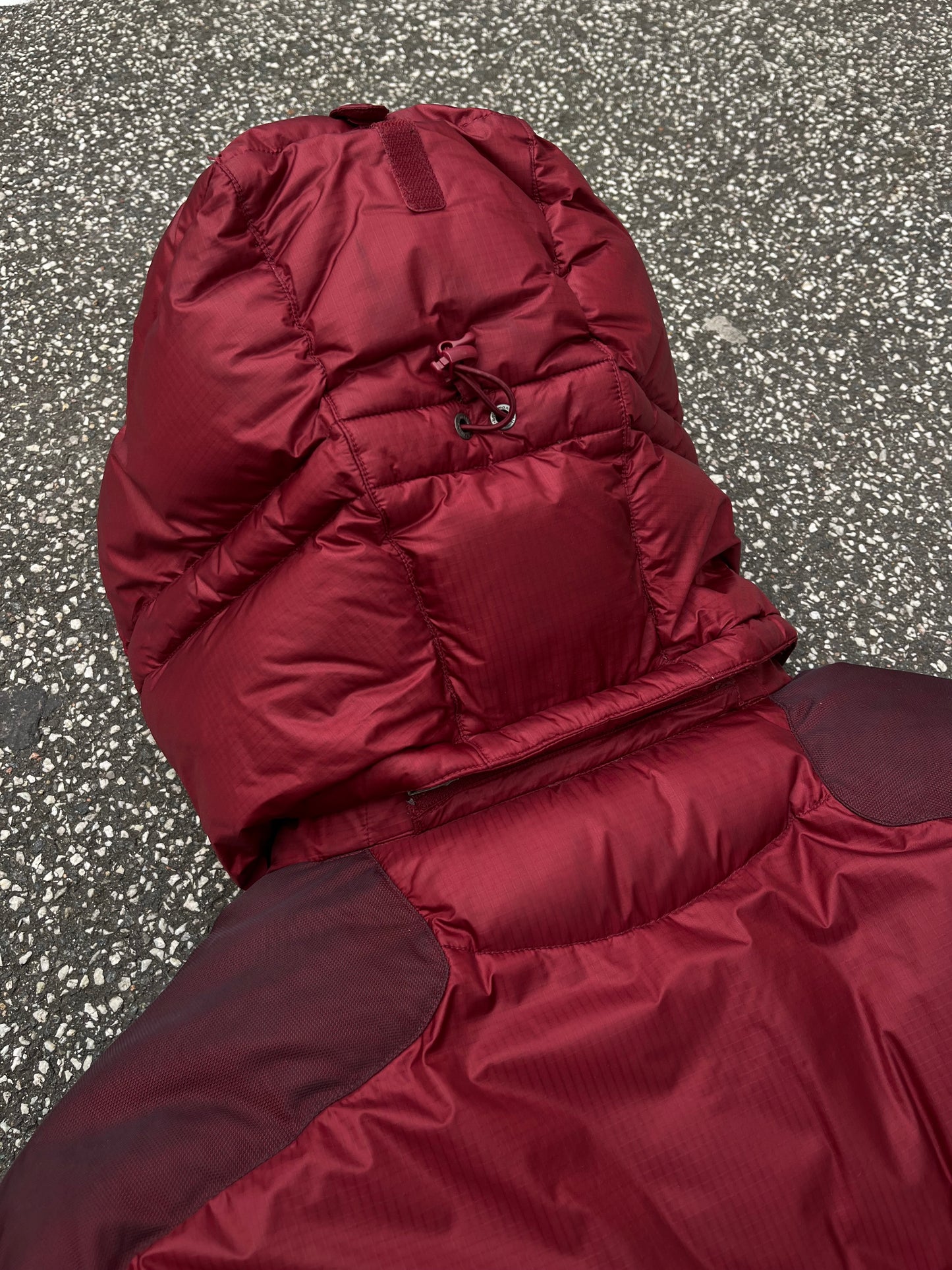 Montbell EX 800 Down Jacket Dunjakke Bordeaux L Large EU
