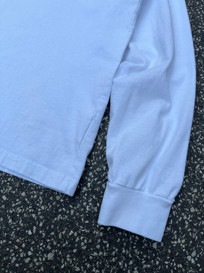 Stüssy Longsleeve Sweatshirt Hvid, Str. S