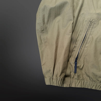 Stone Island Supima® Cotton Canvas Hooded Jacket – Khaki – Large