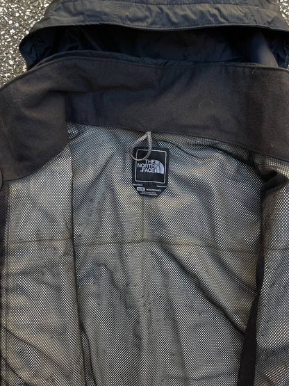 Brugt Used Regnjakke vind og vandafvisende jakke The North Face i sort med Hyvent Membran i sort / black M medium