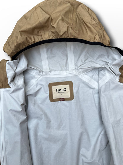 Regnjakke fra Halo i L large beige