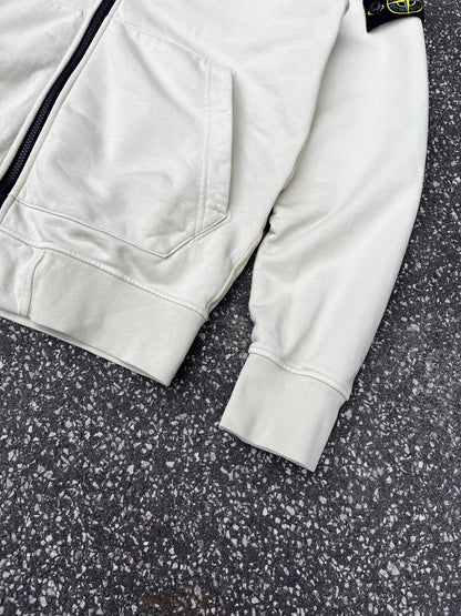 Stone Island Zip Up Hoodie Hættetrøje i L Large Brugt