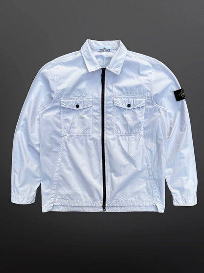 Stone Island Overshirt Hvid XL