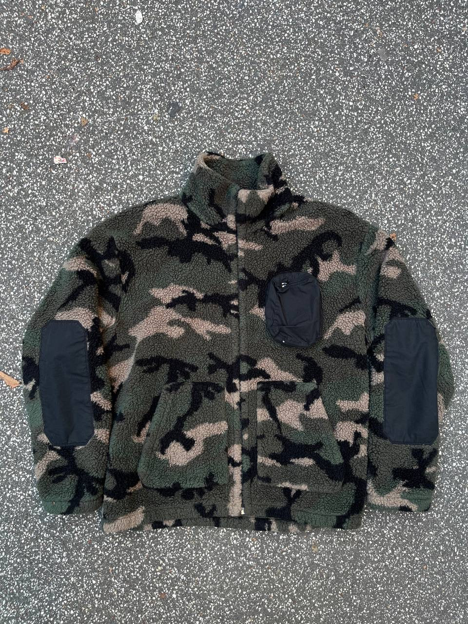 Valentino Fleece Jakke XL Camo
