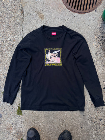 Supreme Long Sleeve – Sort – Str. Large