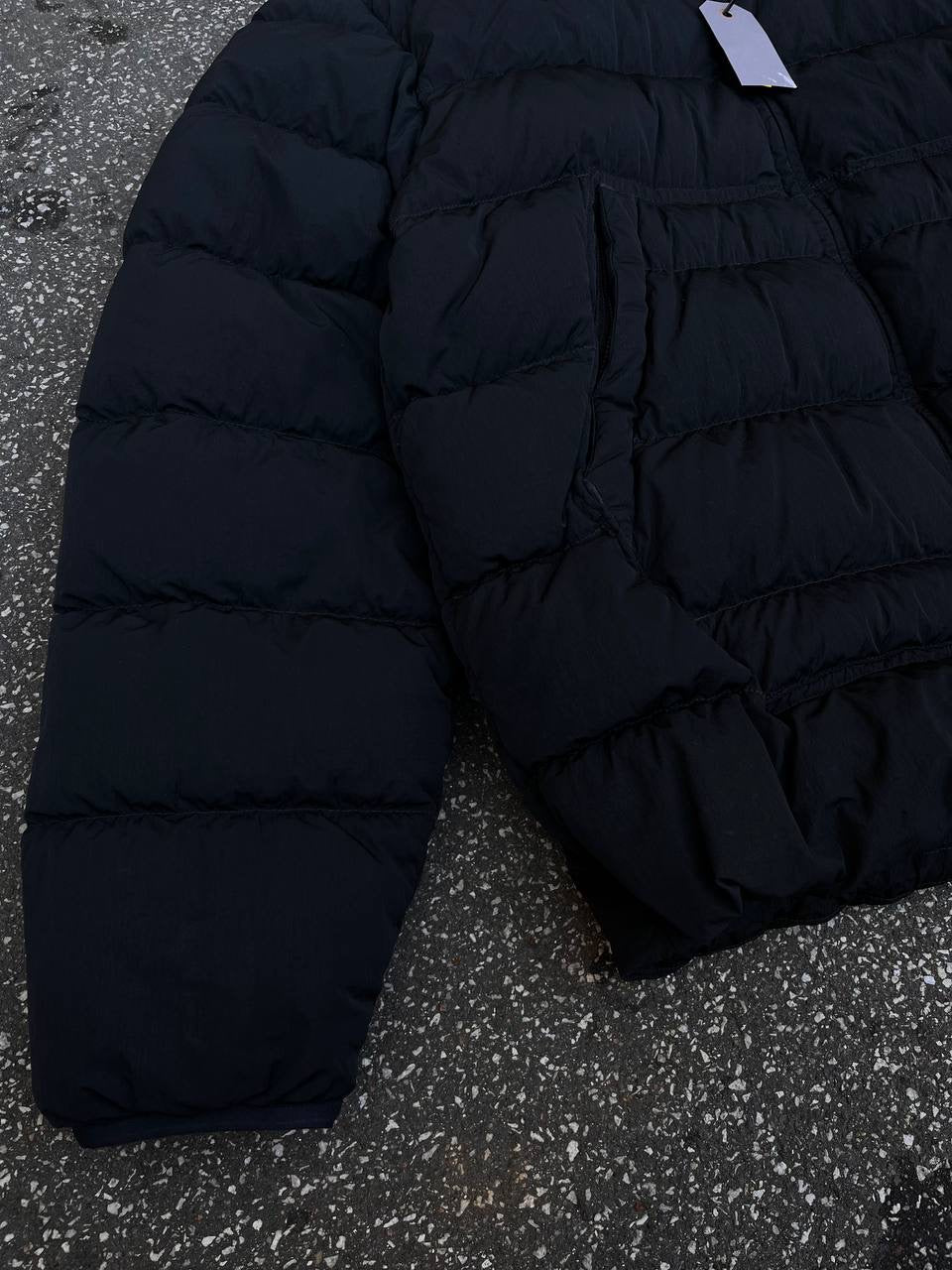 C.P. Company Eco-Chrome R vinterjakke dunjakke Medium sort brugt