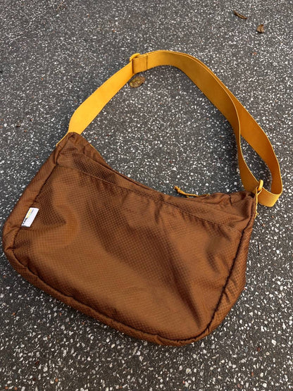 Supreme Messenger Box Logo SS22 Brun Brown Bag Shoulder Bag Sling Bag Skuldertaske