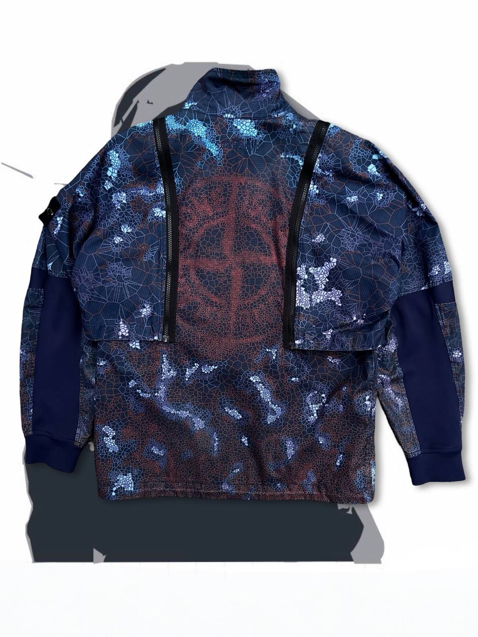 Vindbreaker Stone Island Heat Reactive Used Brugt Jakke Vest 2in1 Ice Jacket i L large