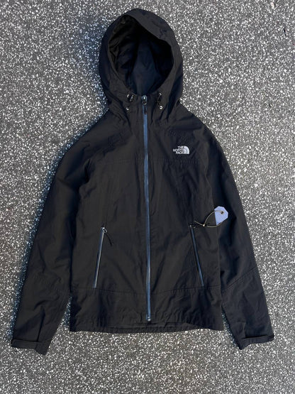 Brugt Used Regnjakke fra The North Face i sort med HyVent membran Regn og vindtæt jakke skaljakke fra The North Face i XS xsmall dame