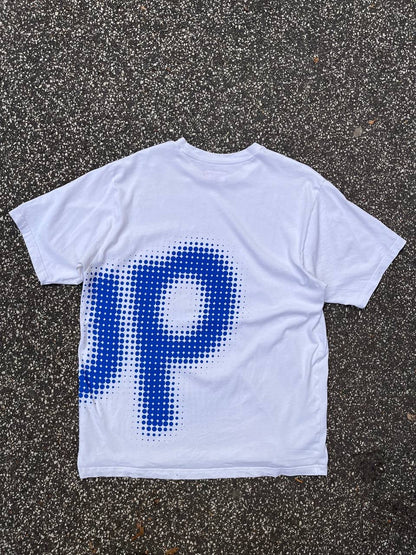 Supreme T-Shirt Tee White Hvid L Large