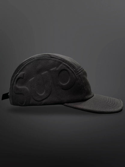 Supreme 5 Panel Cap Big Logo Sort Brand New