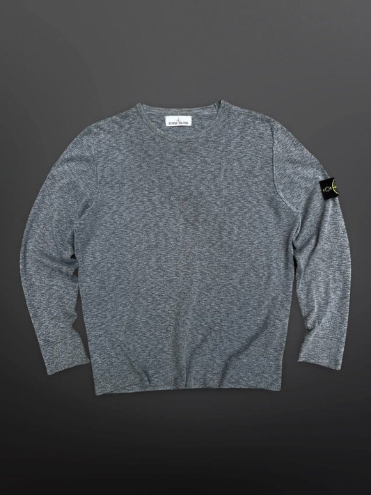 Stone Island Sweater Sweatshirt Grå Grey Trøje XL 