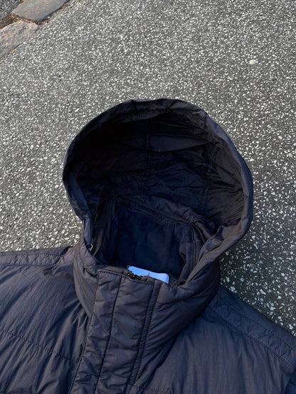 Stone Island Garment Dyed Crinkle Reps Ny Down Vest Navy L Large Brugt Used