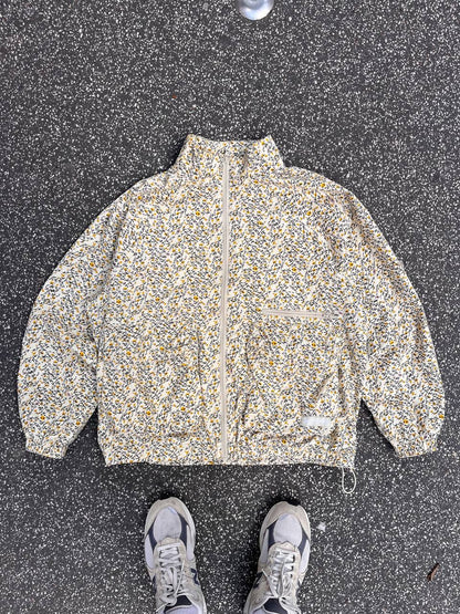 Supreme Sommerjakke Windbreaker Flowers Box Logo L Large Beige