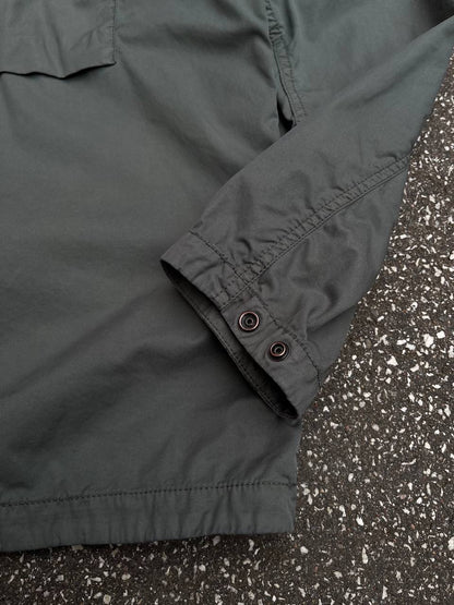 Stone Island Overshirt Sommerjakke Overgangsjakke Grøn Khaki Militær XXL 761512619