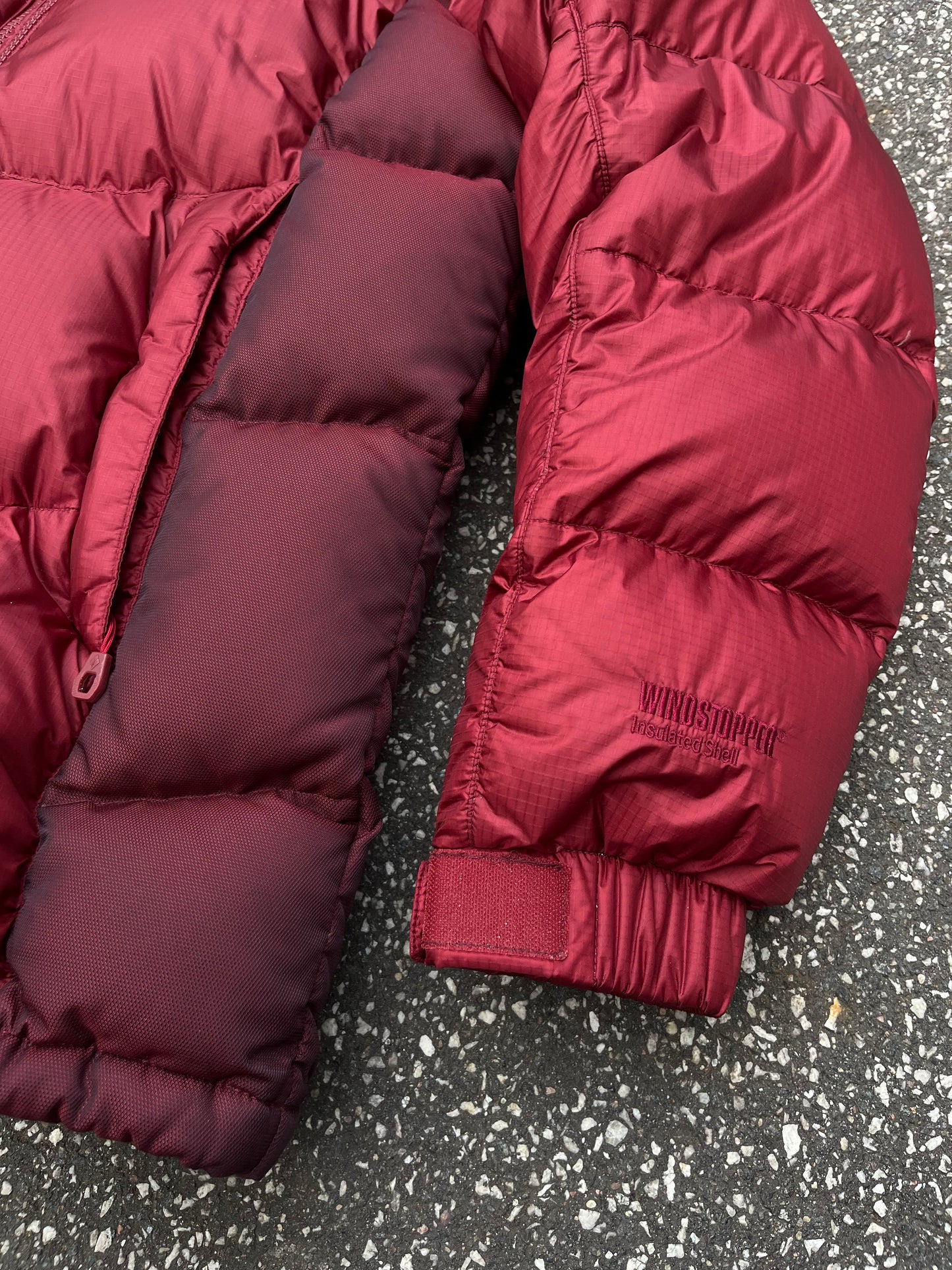 Montbell EX 800 Down Jacket Dunjakke Bordeaux L Large EU