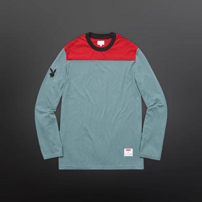 Supreme x Playboy Longsleeve T-shirt – Grøn Rød – Str. M Medium