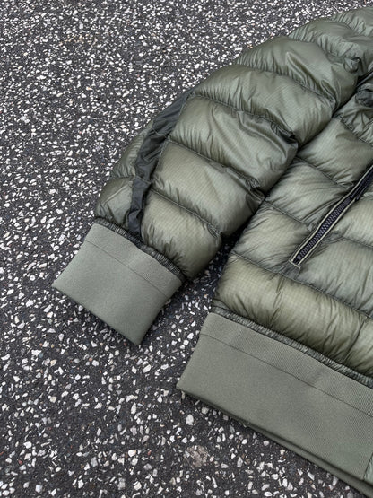 C.P. Company D.D. Shell Down Jacket Olive / Bombay Green, Str. XS – Fitter Small