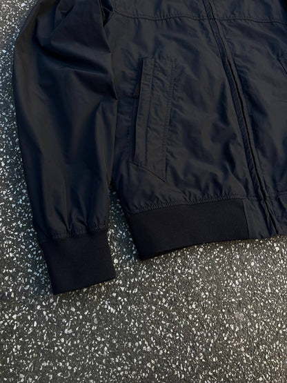 Stone Island Micro Reps Jakke Sommerjakke Vindjakke i Sort Large