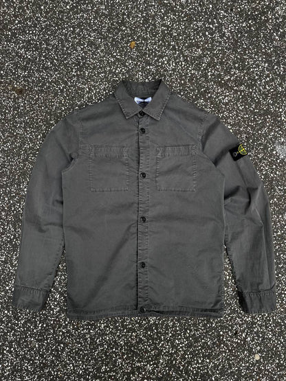 Stone Island Overshirt Skjorte Grå Grey 170 cm 14 år Junior 801610410