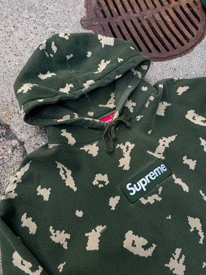 Supreme Box Logo Hoodie Olive Camo (FW21) – XL