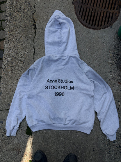 Acne Studios Stockholm 1996 Hoodie – Grey – Str. S / fitter M