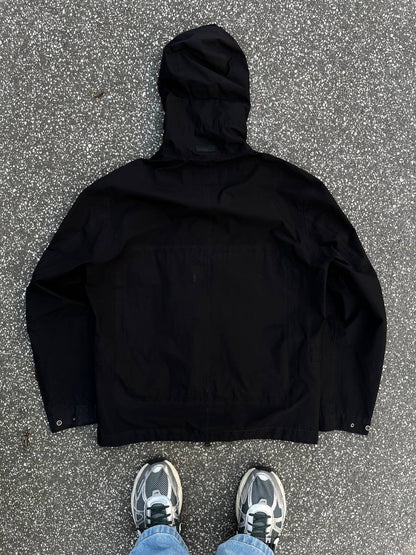 Stone Island Regnjakke Gore-Tex  Paclite L Large Sort