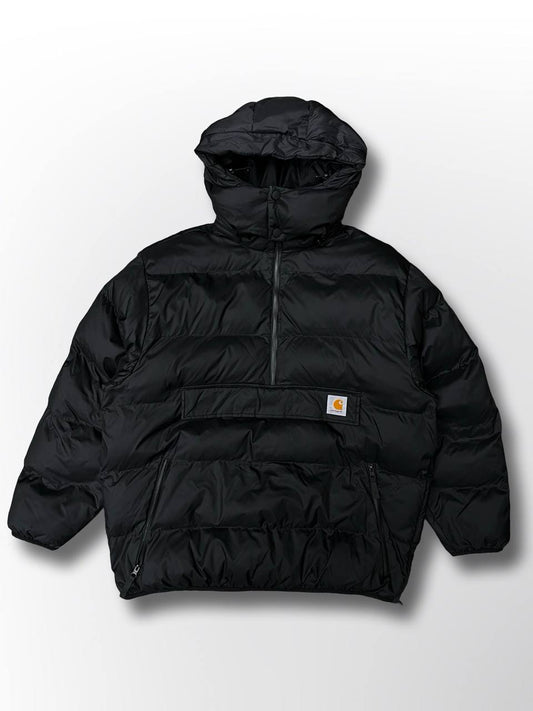 Brugt Carhartt puffer Jakke jacket anorak vinterjakke goose down i Sort Black XL xlarge Jones Pullover