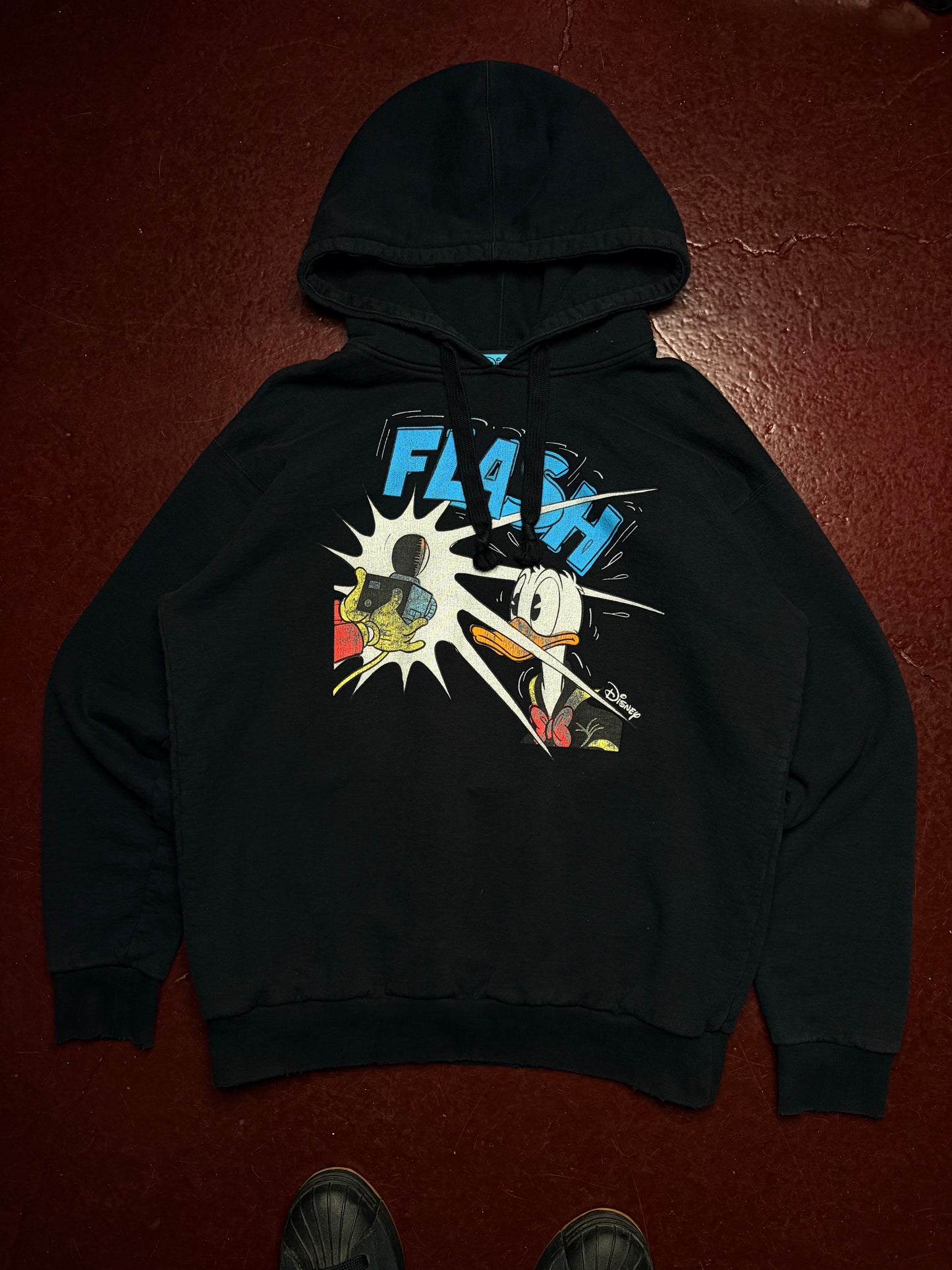 Gucci x Disney Donald Duck “Flash” Hoodie – Black – Size S