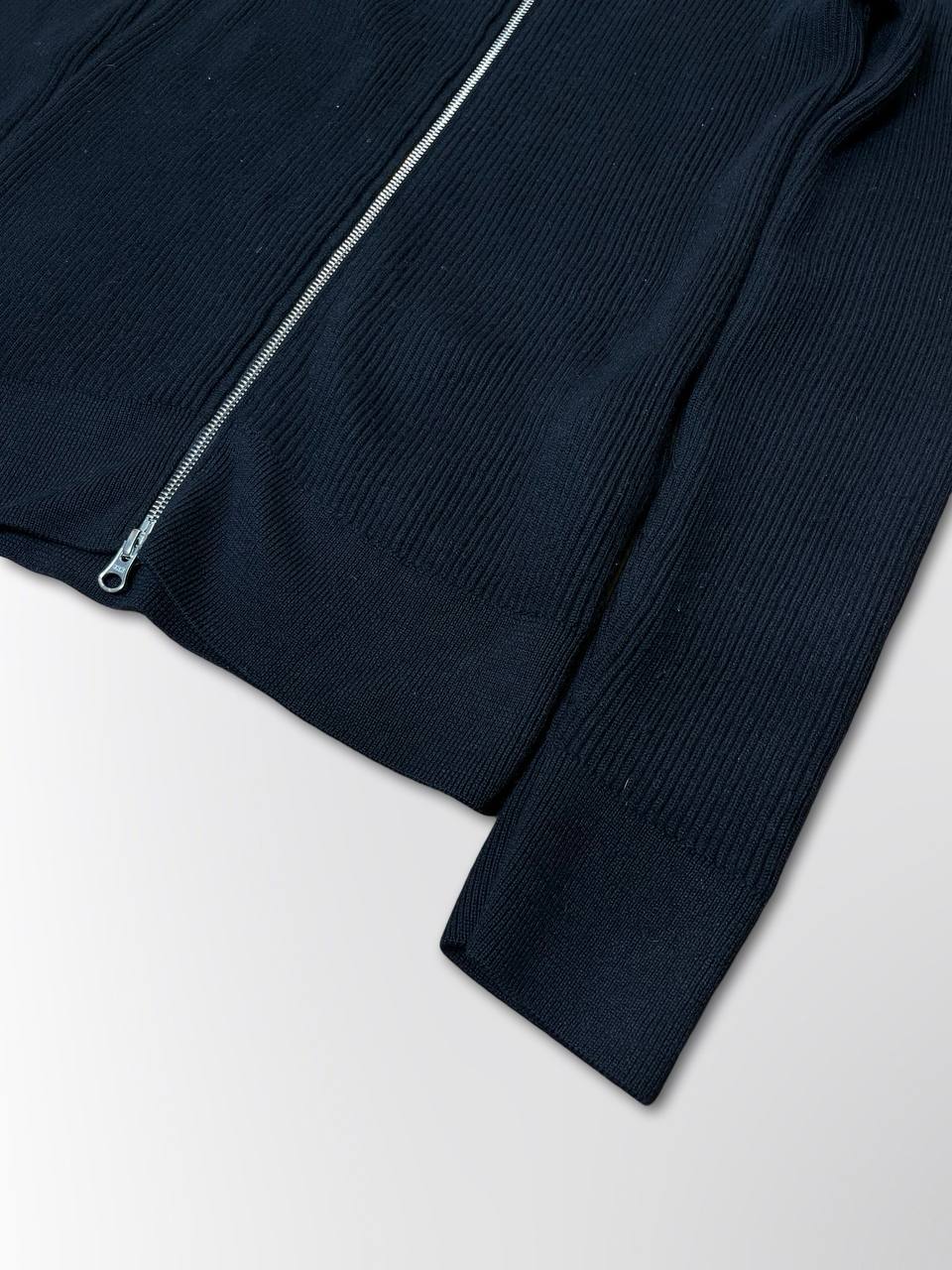 Brugt Used Cardigan Stone Island i Uld i M Medium Sort Black i God Stand